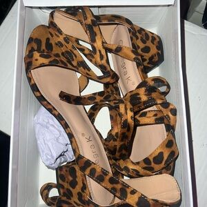 Women's Leopard Print Heels